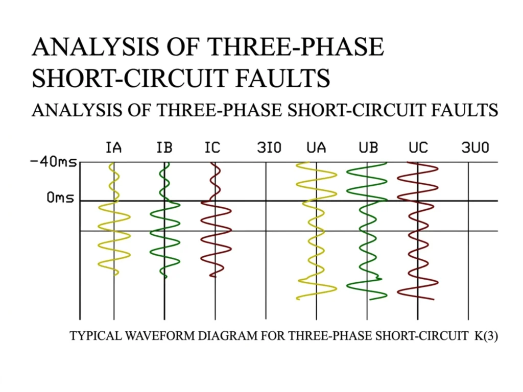 3 phase short circuit fault