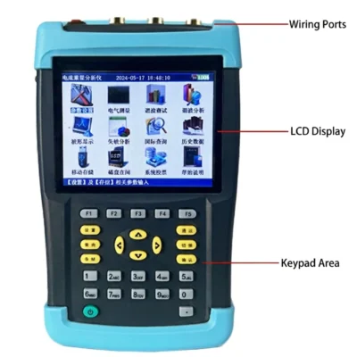 2 Handheld Power Quality Analyzer for Substation, Factory and Power System Inspection 74/11
