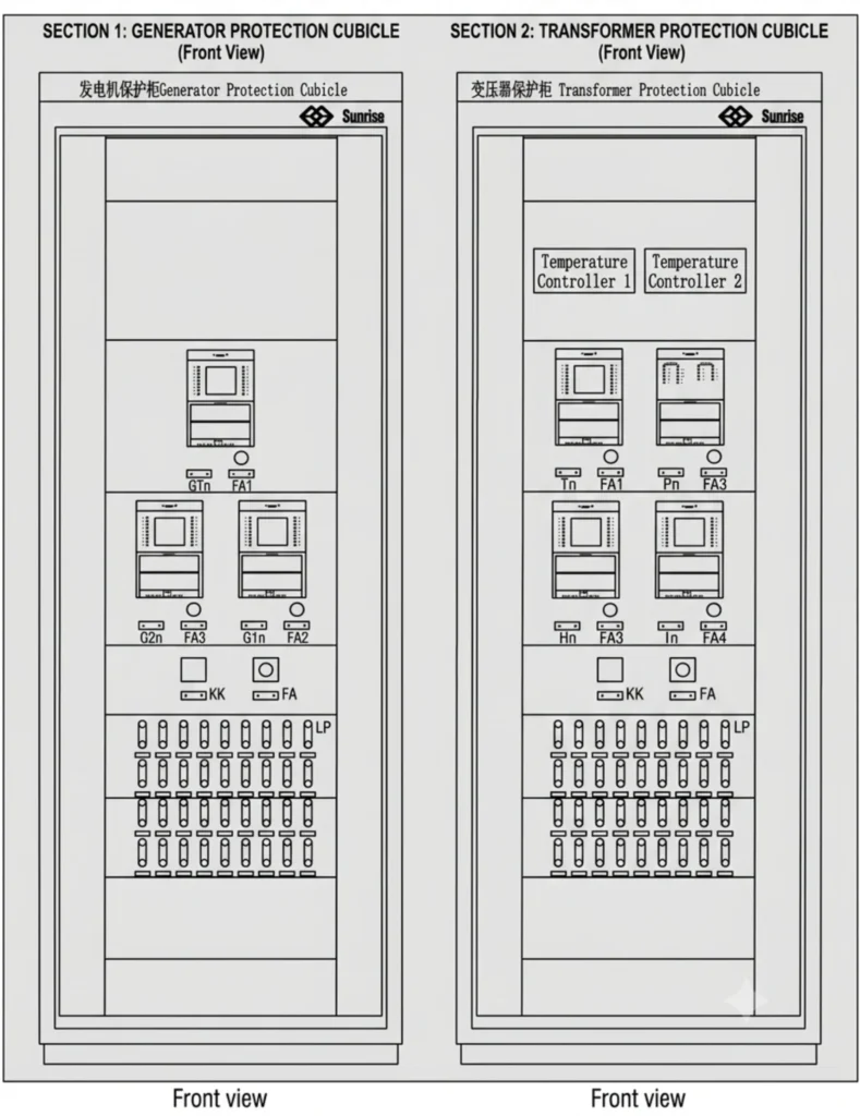 Generator and Transformer Protection Cabinets
