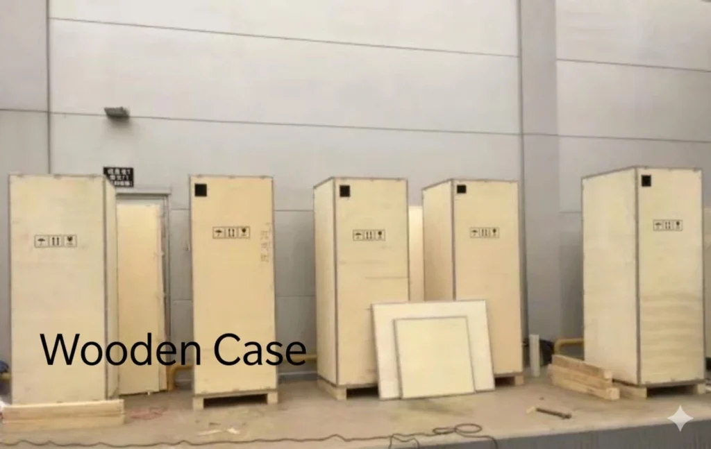 wooden case