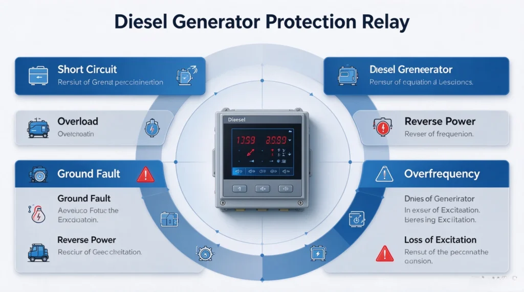 Diesel Generator Protection Relay