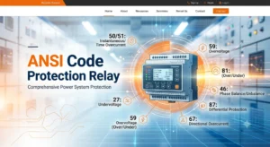 ANSI Code Protection Relay