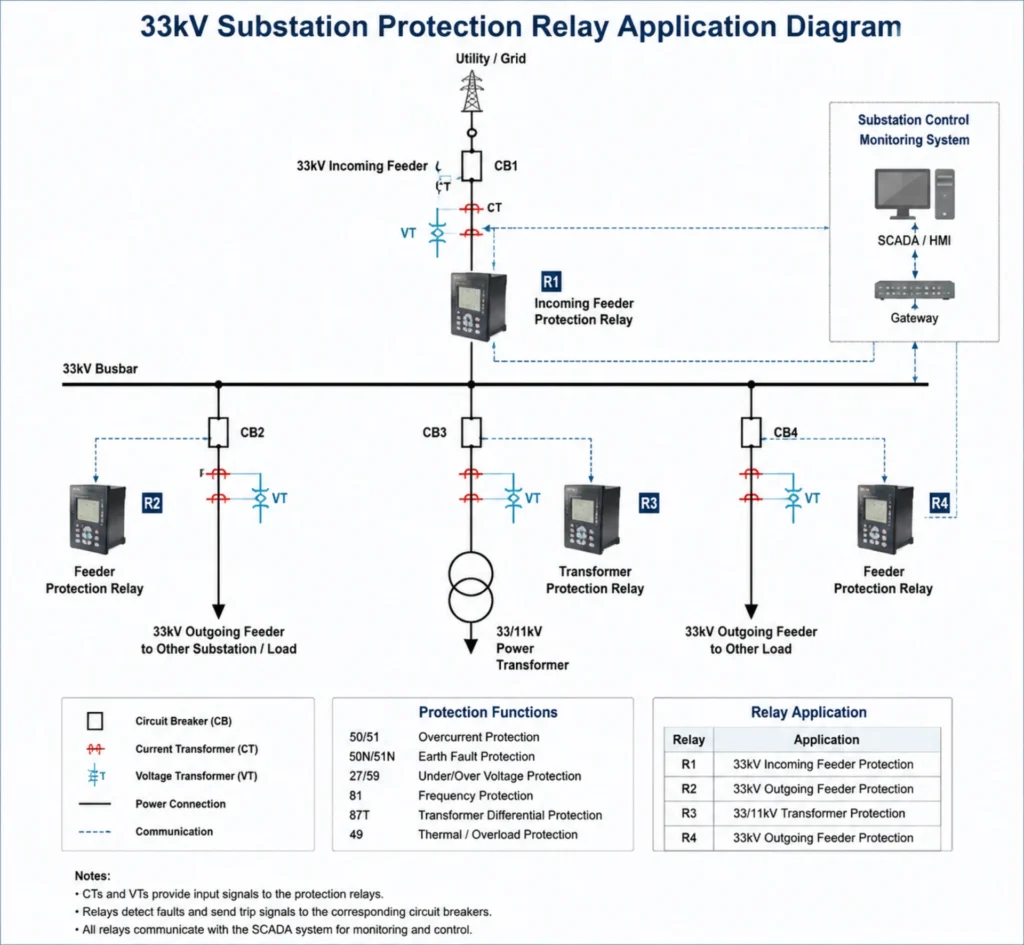 33kV Protection Relay