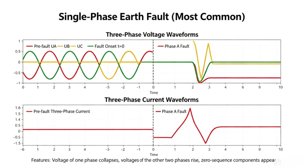 ingle-phase Earth Fault (Most Prevalent in New Energy Stations)