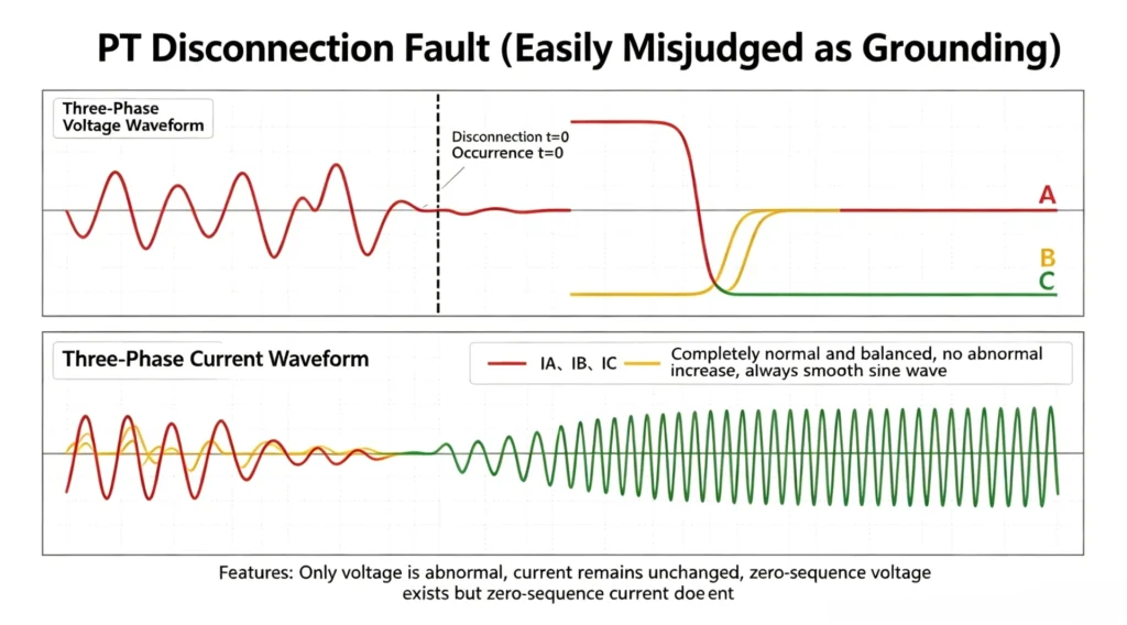 PT Open Circuit (Easily Misdiagnosed as Earth Fault)