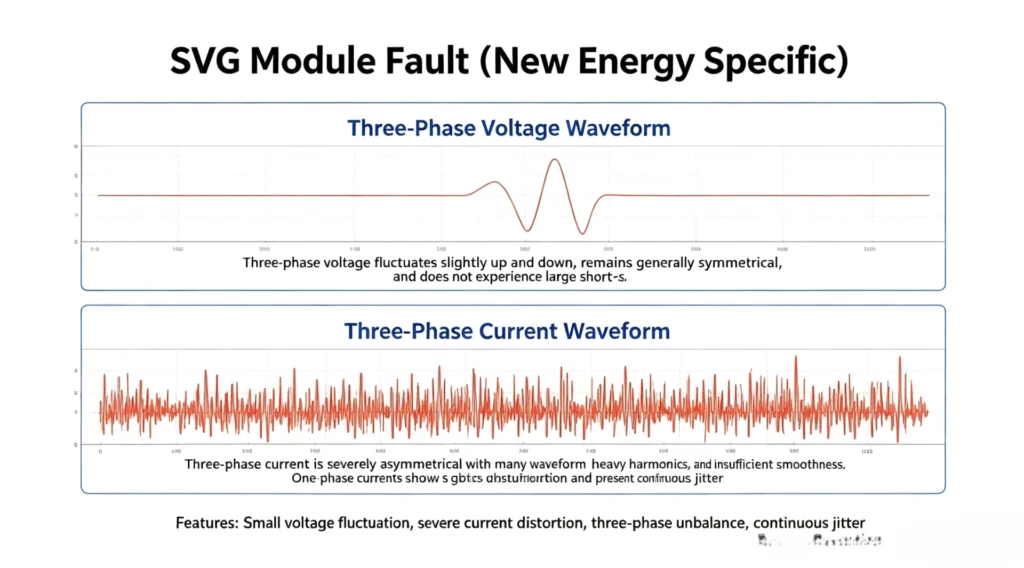 SVG Module Failure (New Energy-Specific Fault)