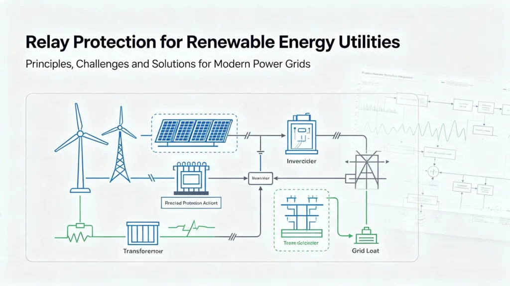 Relay Protection for Renewable Energy Utilities