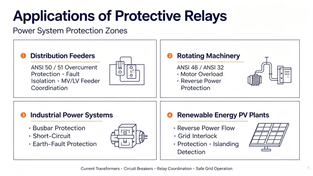 Applications of Protective Relays