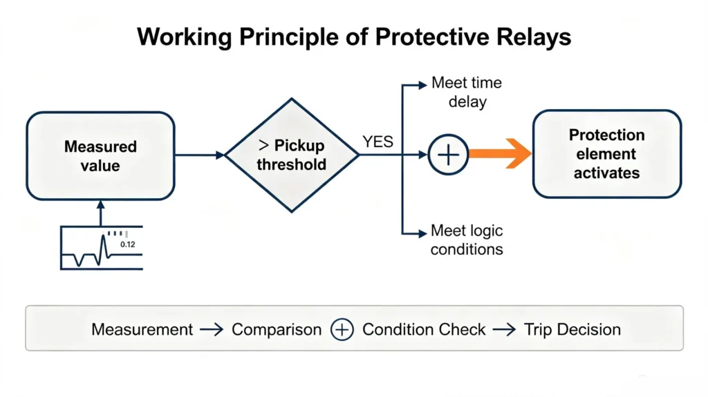 Working Principle of Protective Relays