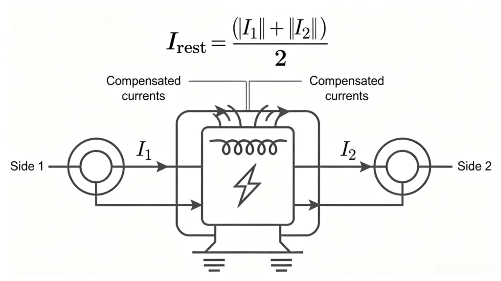 Transformer Differential Protection Calculation Formulas