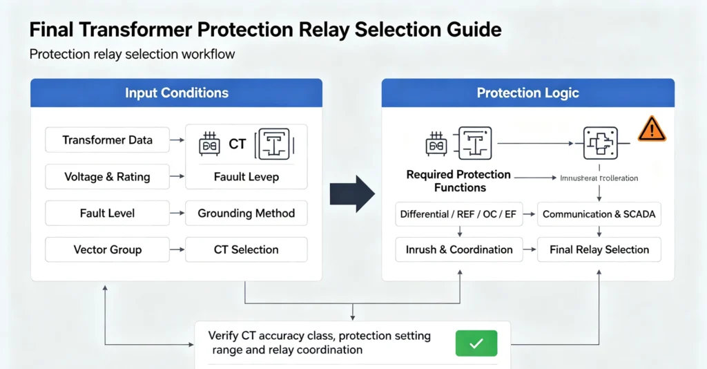 Transformer Protection Relay Selection