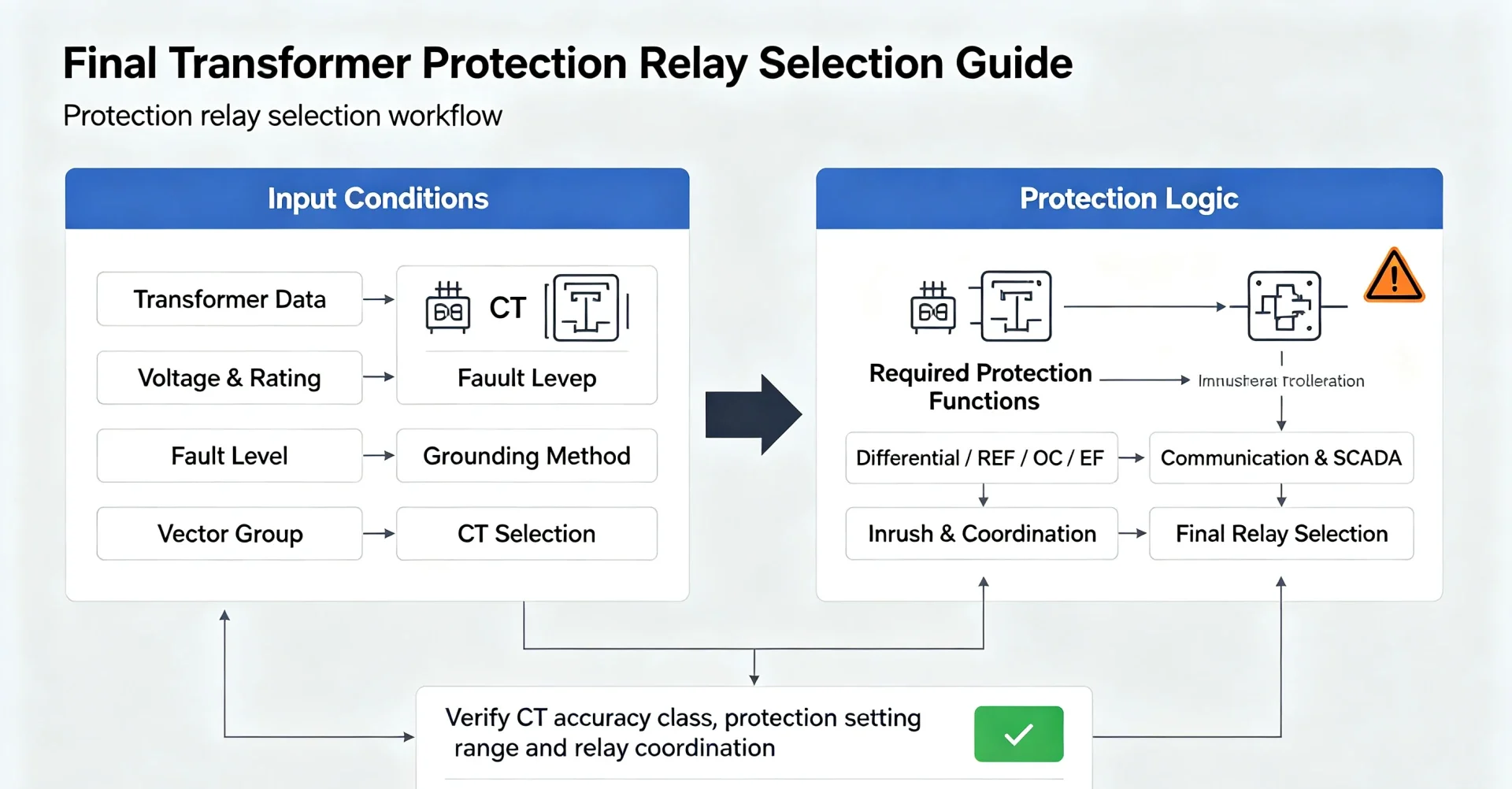 Transformer Protection Relay Selection