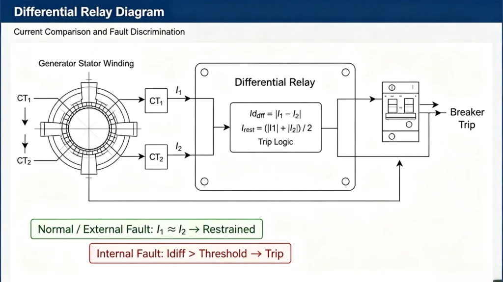 Differential Relay Diagram