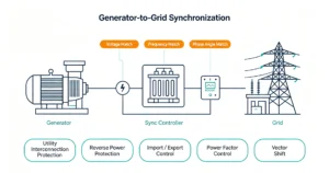 Generator-to-Grid Synchronization