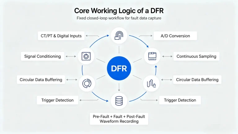 Working Principles of the Digital Fault Recorder