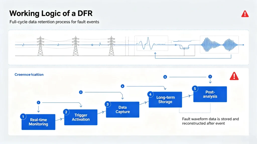 working logic of a DFR 
