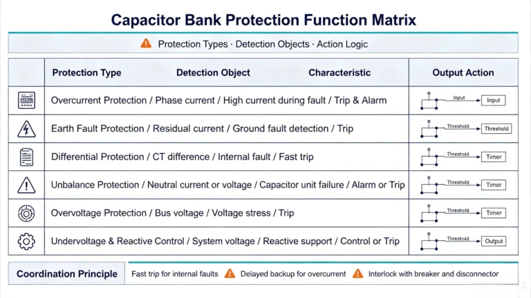 Capacitor Bank Protection