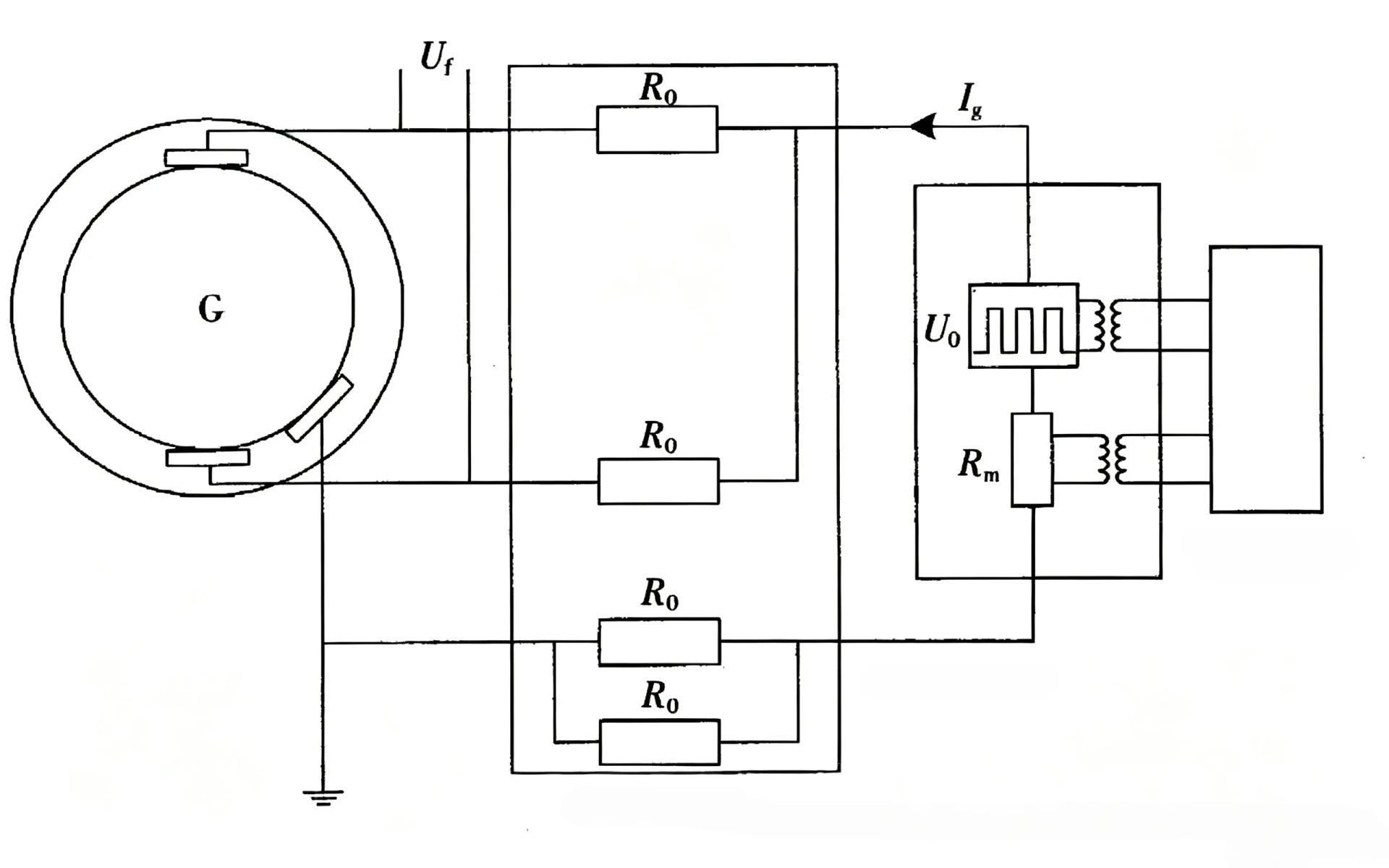 Working Principle of Voltage Injection Rotor Earth Fault Protection