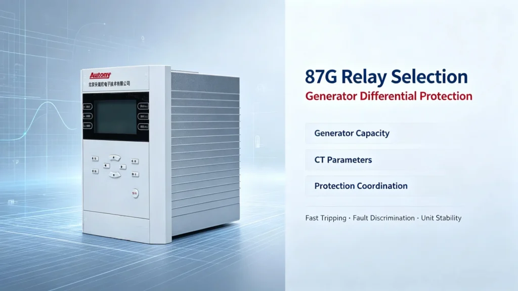 87G Relay Selection guide