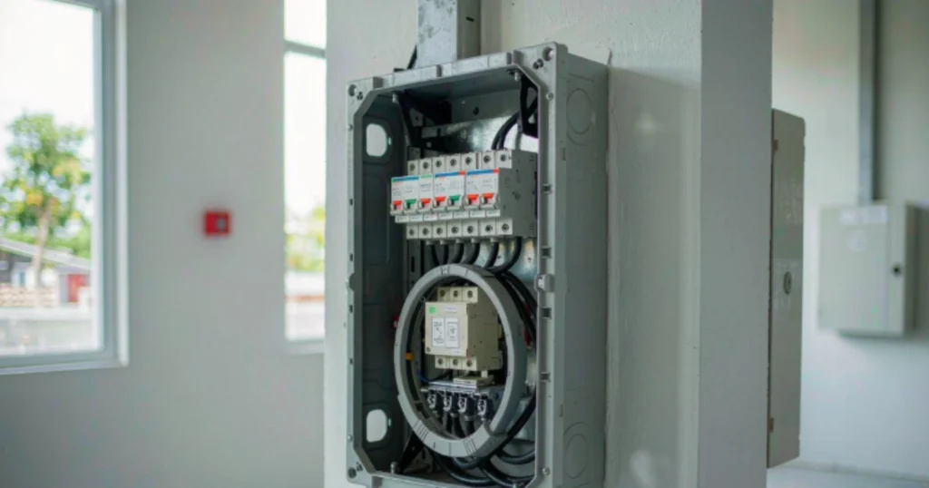 Earth leakage relay Philippines selection flow: protection objective, residual current Type, earthing arrangement, 60 Hz rating.