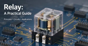 What is a relay? Five device families drawn with the nameplate ratings, ANSI function numbers and duty each one is built for